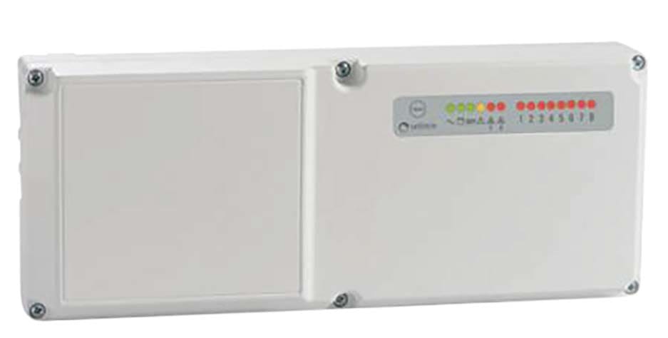 STS ELETTRONICA - CENTRALE GAS 4-20MA 8 ZONE G08