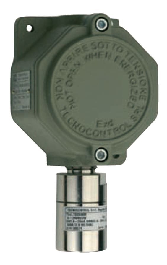 STS ELETTRONICA - RILEVATORE GAS METANO A RELE ATEX CON CA