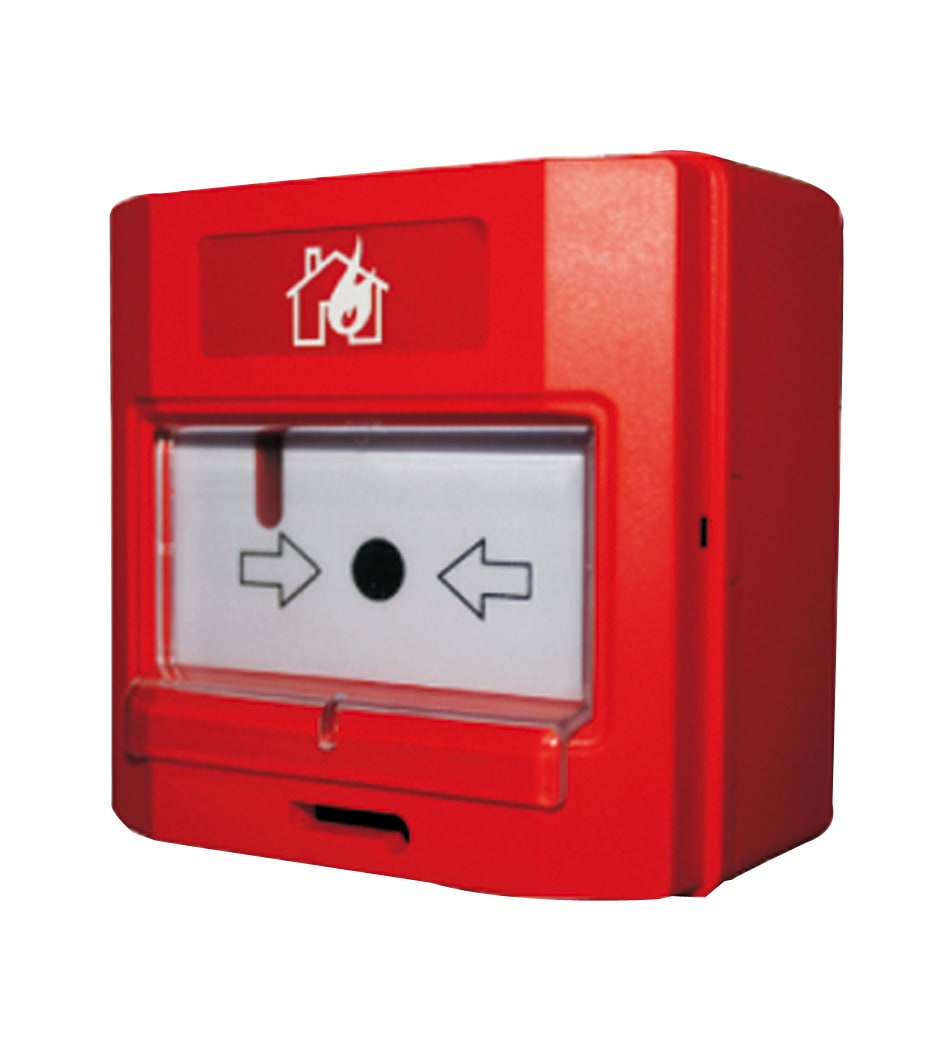 STS ELETTRONICA - PULSANTE MANUALE INDIRIZZATO ISOLATO CON GFE-MCPA-ISO