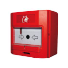 STS ELETTRONICA - PULSANTE MANUALE CONVENZIONALE CON CHIAV