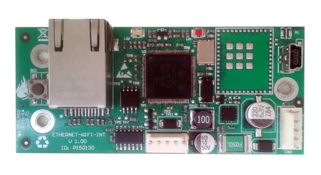 STS ELETTRONICA - INTERFACCIA PER ACCESSO REMOTO TCP/IP X
