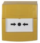 STS ELETTRONICA - PULSANTE MANUALE CONVENZIONALE GIALLO