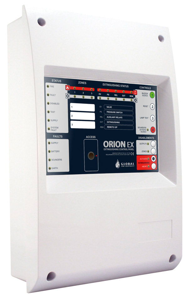 STS ELETTRONICA - CENTRALE DI ESTINZIONE 3 LINEE DI RILEV