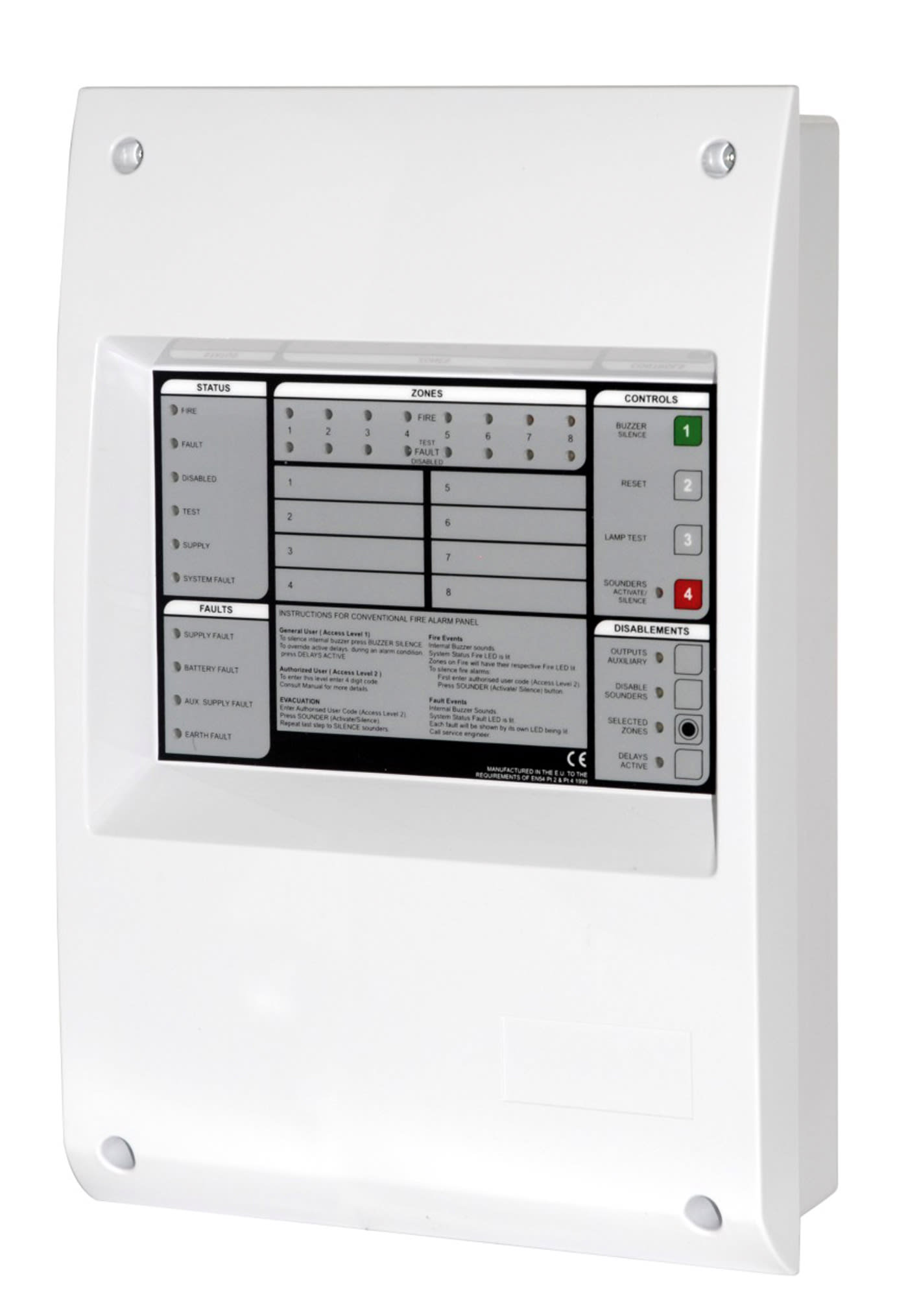 STS ELETTRONICA - CENTRALE ANTINCENDIO CONVENZIONALE 2 LIN