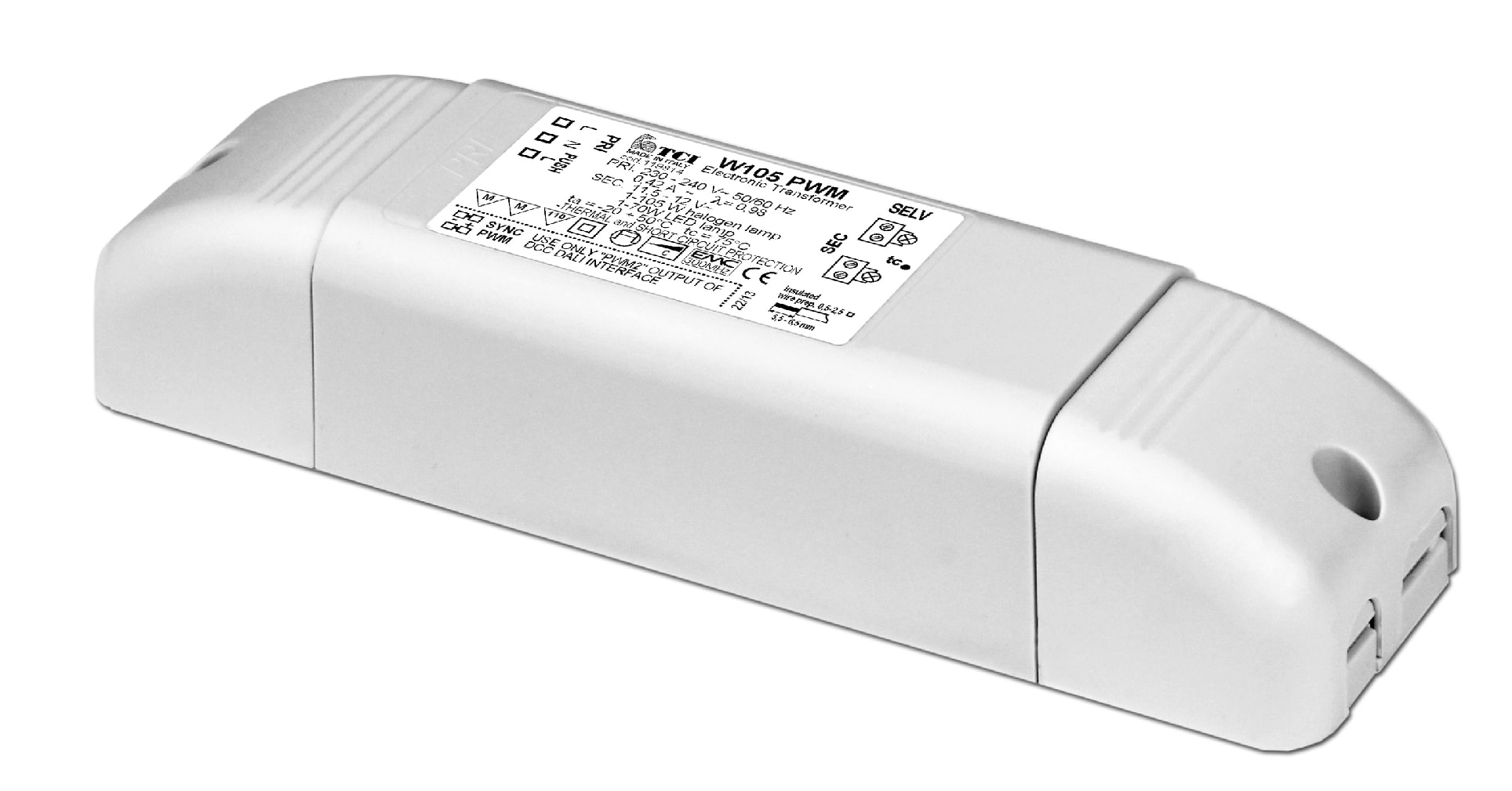 T.C.I. TELECOMUNICAZIONI - W 105 PWM TRAFO LED ELETTRONICO