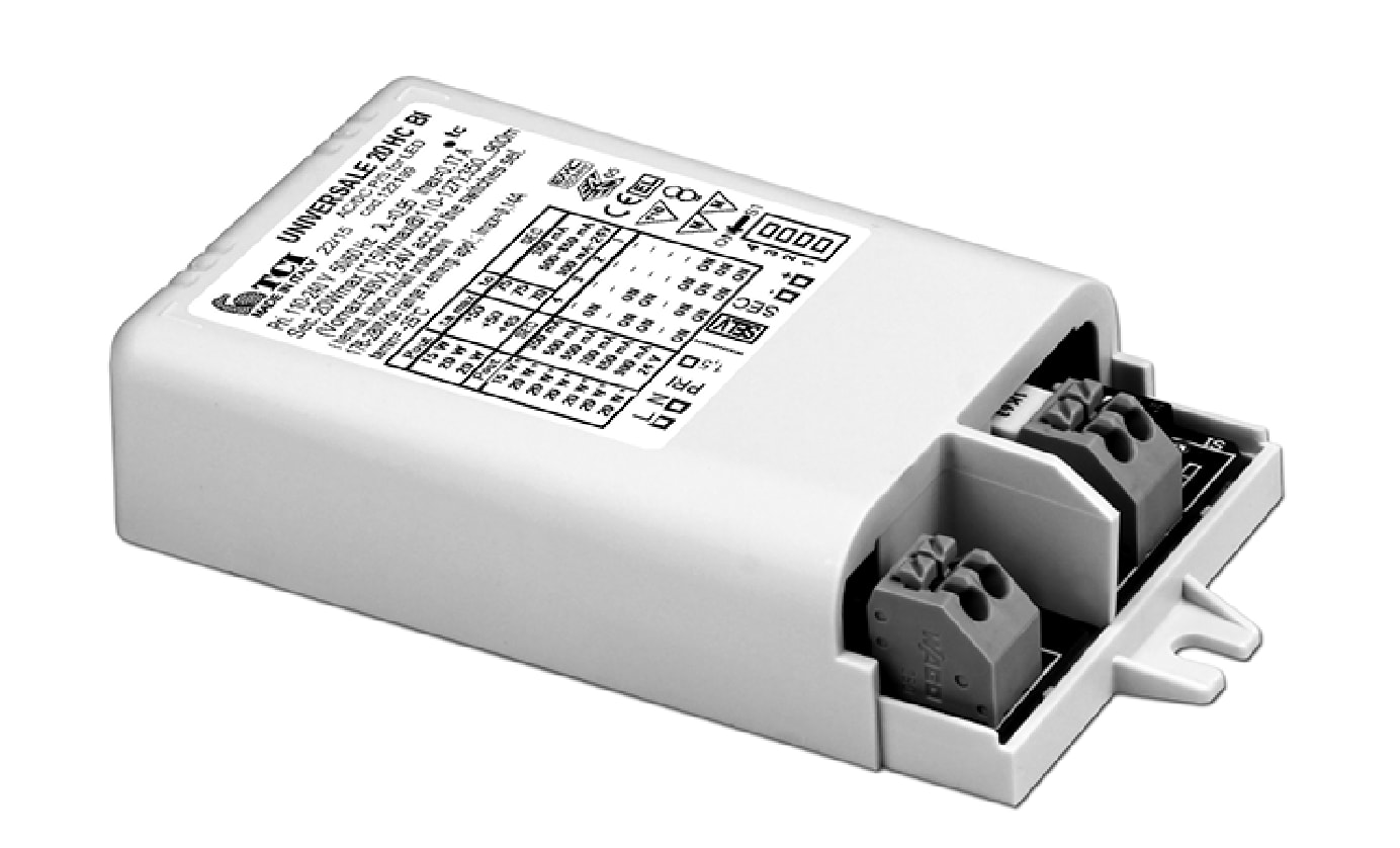 T.C.I. TELECOMUNICAZIONI - UNIVERSALE 20 HC BI ALIMENTATORE LED