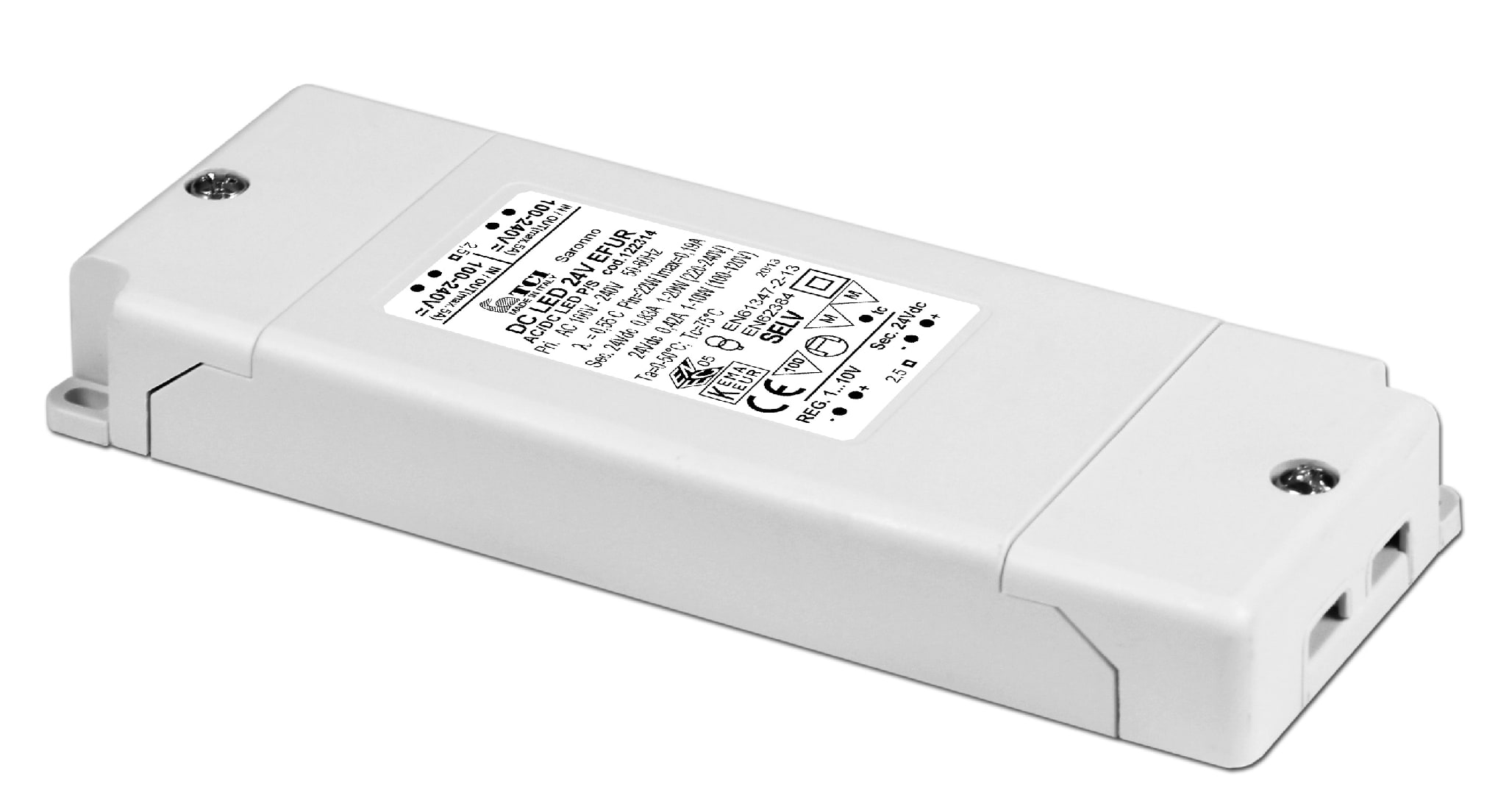 T.C.I. TELECOMUNICAZIONI - DC 12V EFUR ALIMENTATORE LED