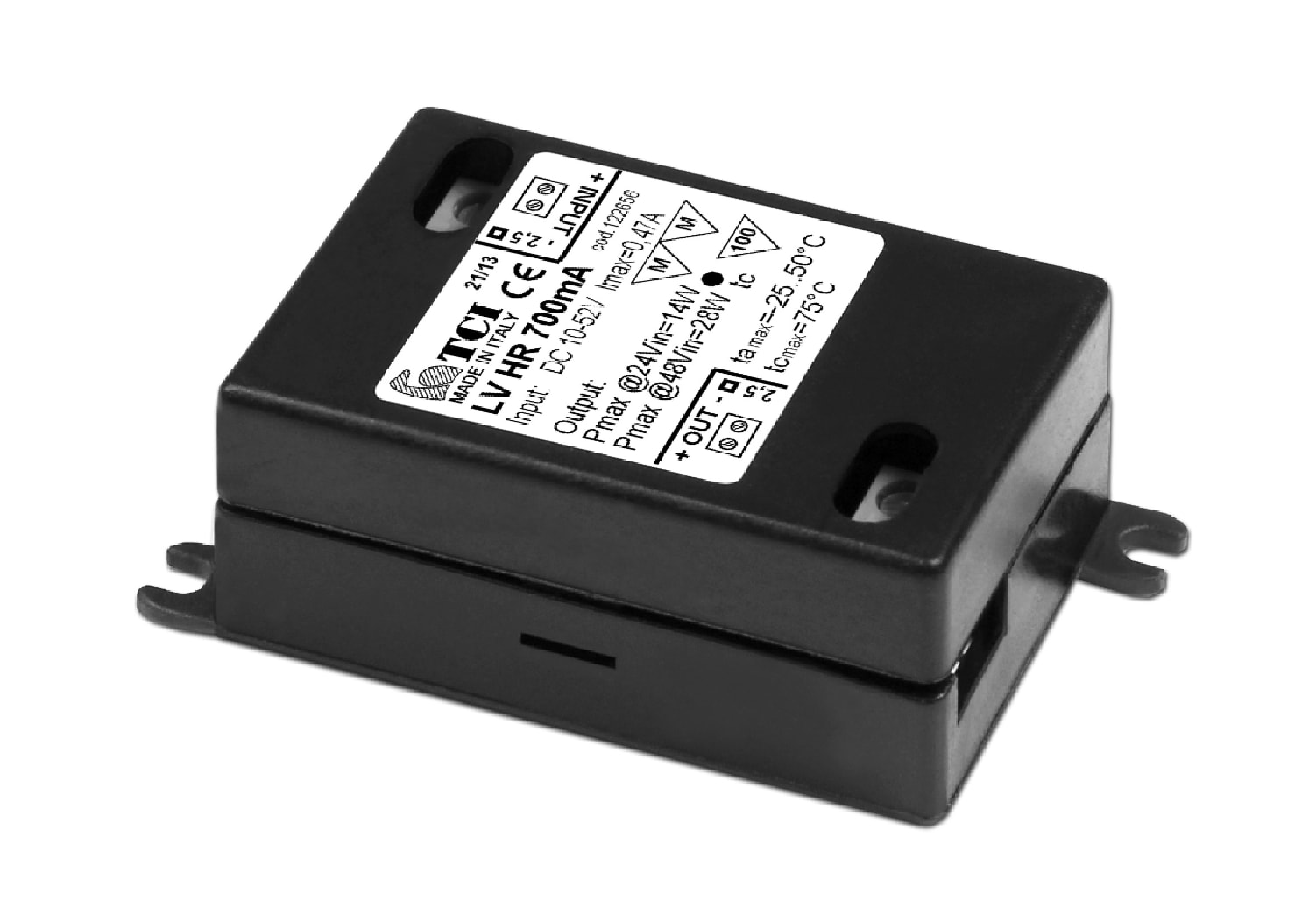 T.C.I. TELECOMUNICAZIONI - LV HR 700MA ALIMENTATORE LED