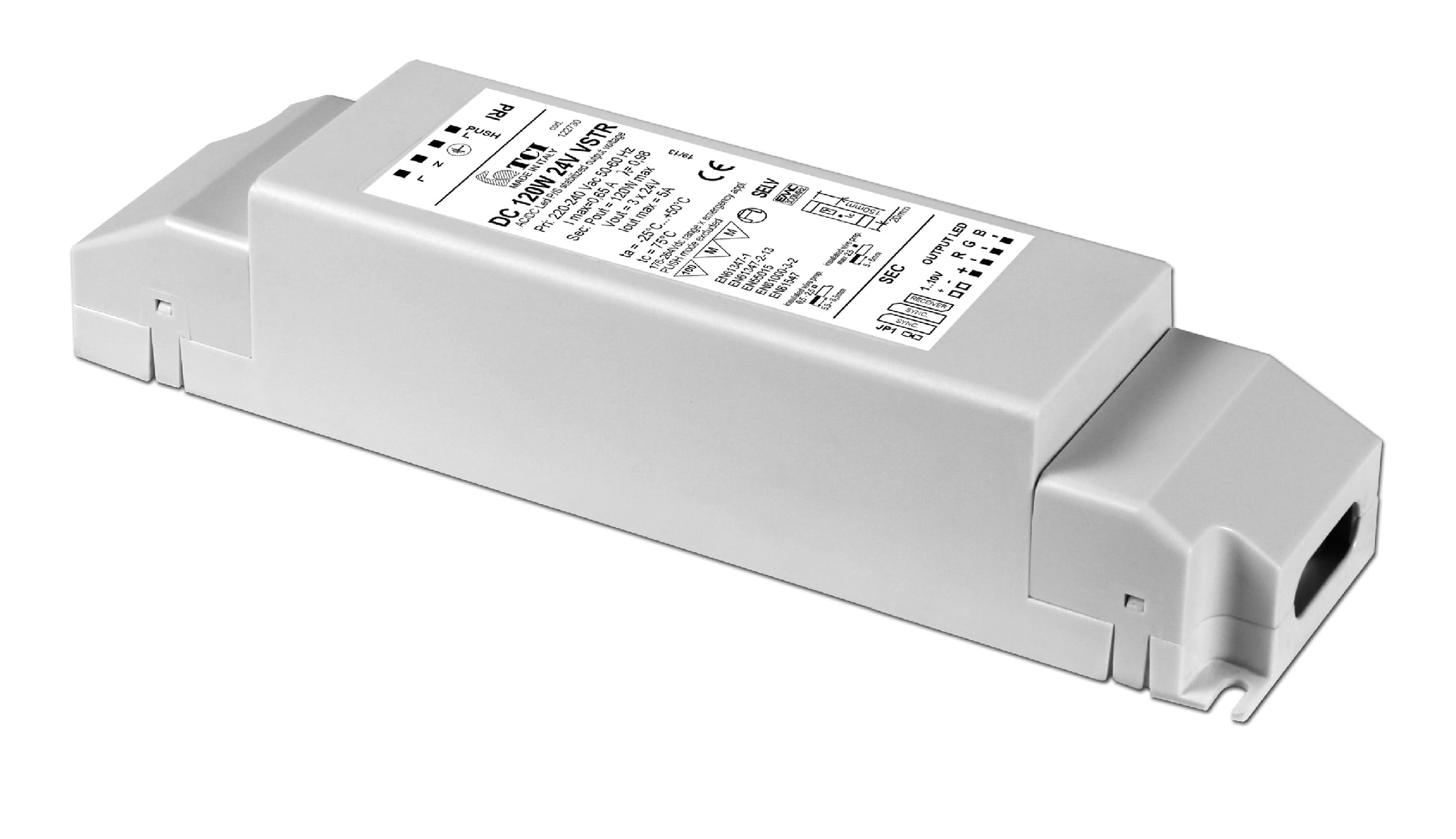 T.C.I. TELECOMUNICAZIONI - DC 120W 24V VST ALIMENTATORE LED
