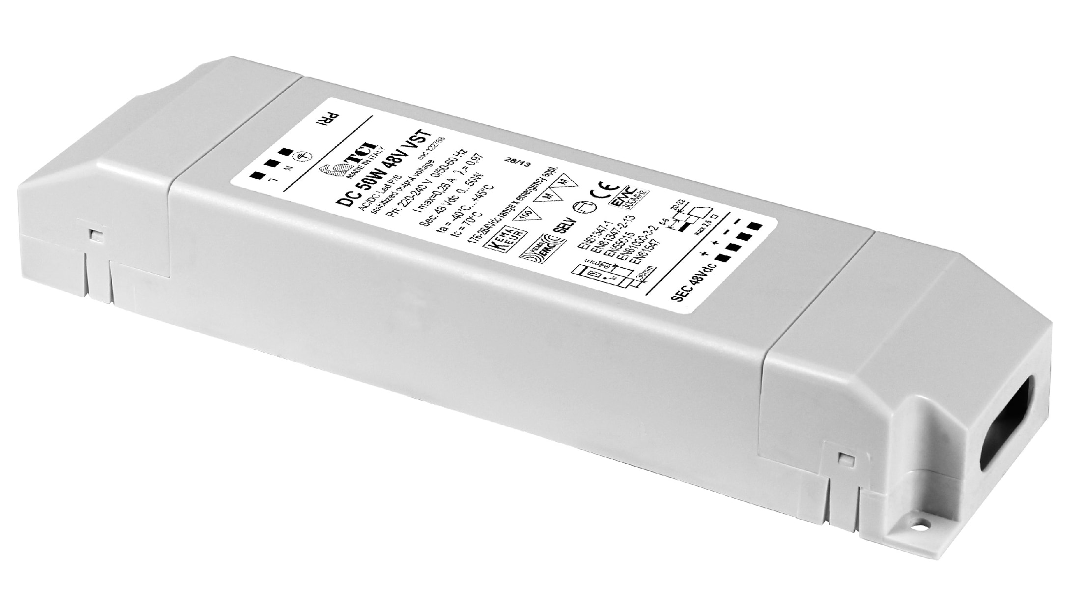 T.C.I. TELECOMUNICAZIONI - DC 50W 48V VST ALIMENTATORE LED