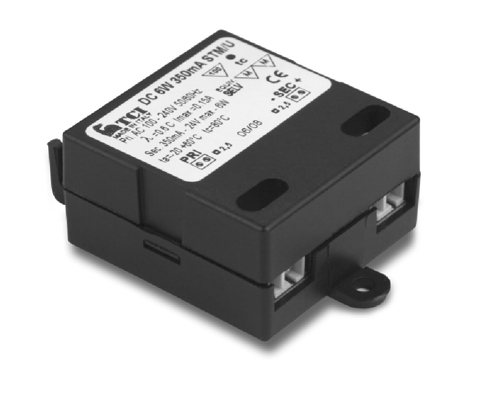 T.C.I. TELECOMUNICAZIONI - DC 6W 250MA STM/U ALIMENTATORE LED