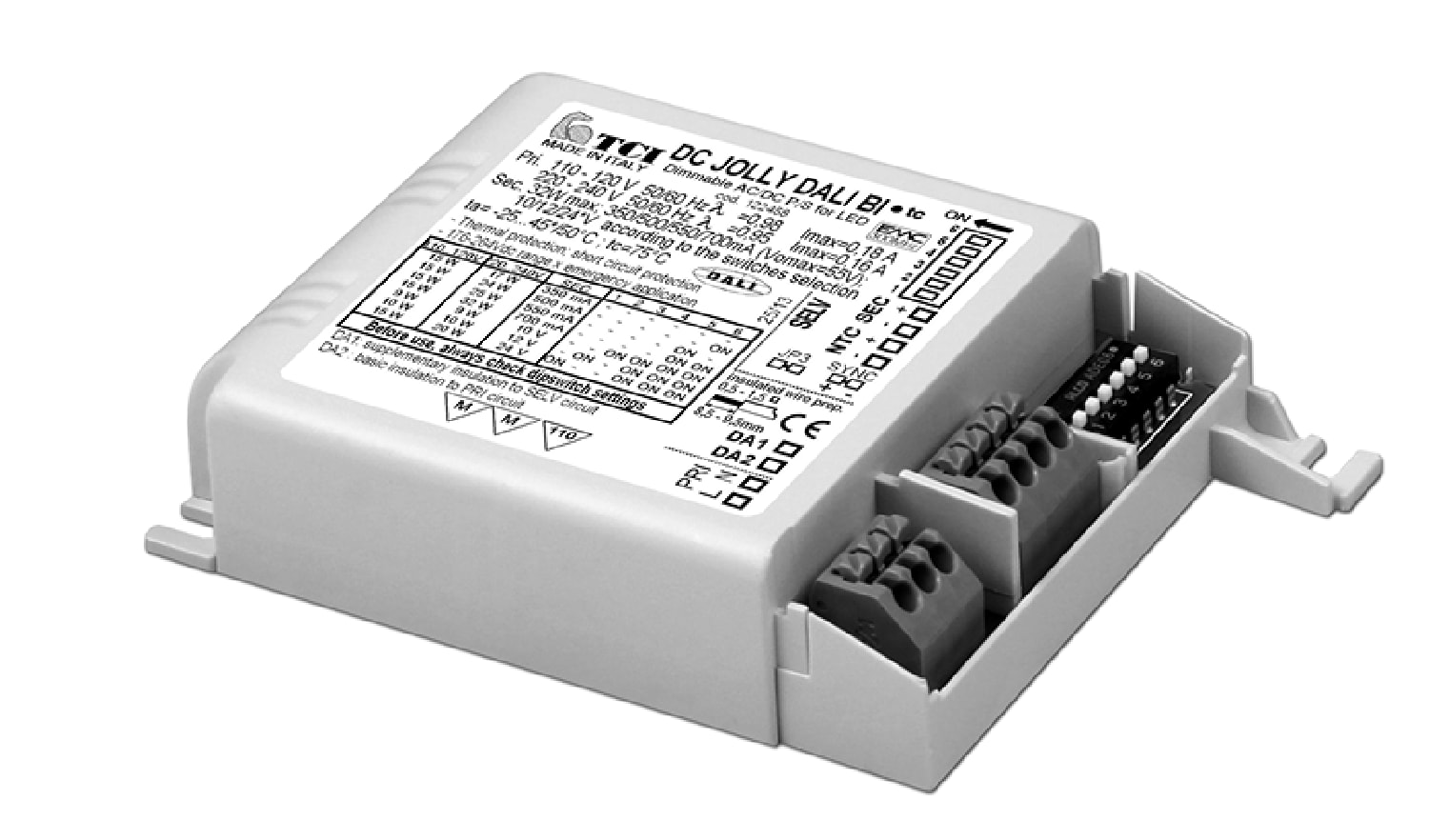 T.C.I. TELECOMUNICAZIONI - DC JOLLY DALI BI ALIMENTATORE LED