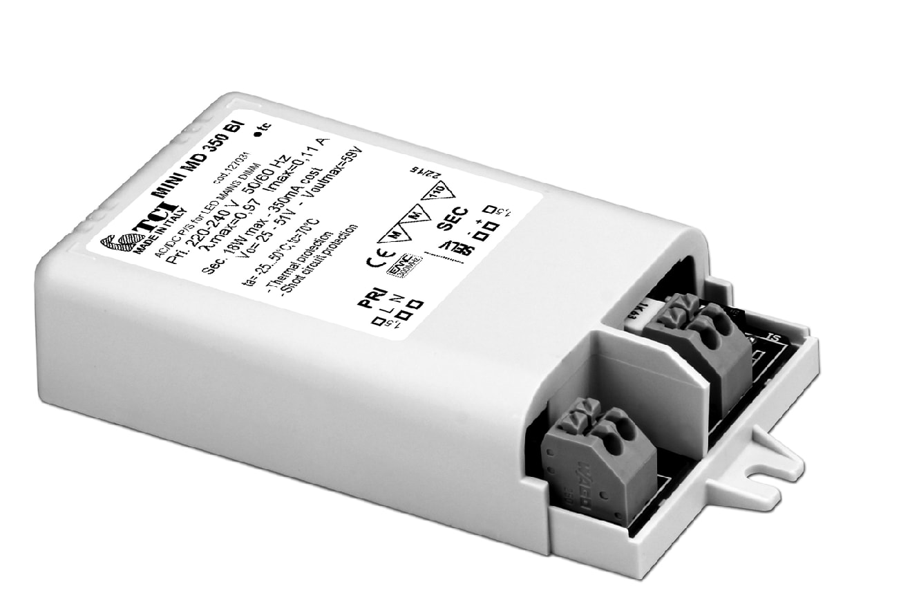 T.C.I. TELECOMUNICAZIONI - MINI MD 350 BI ALIMENTATORE LED 127031