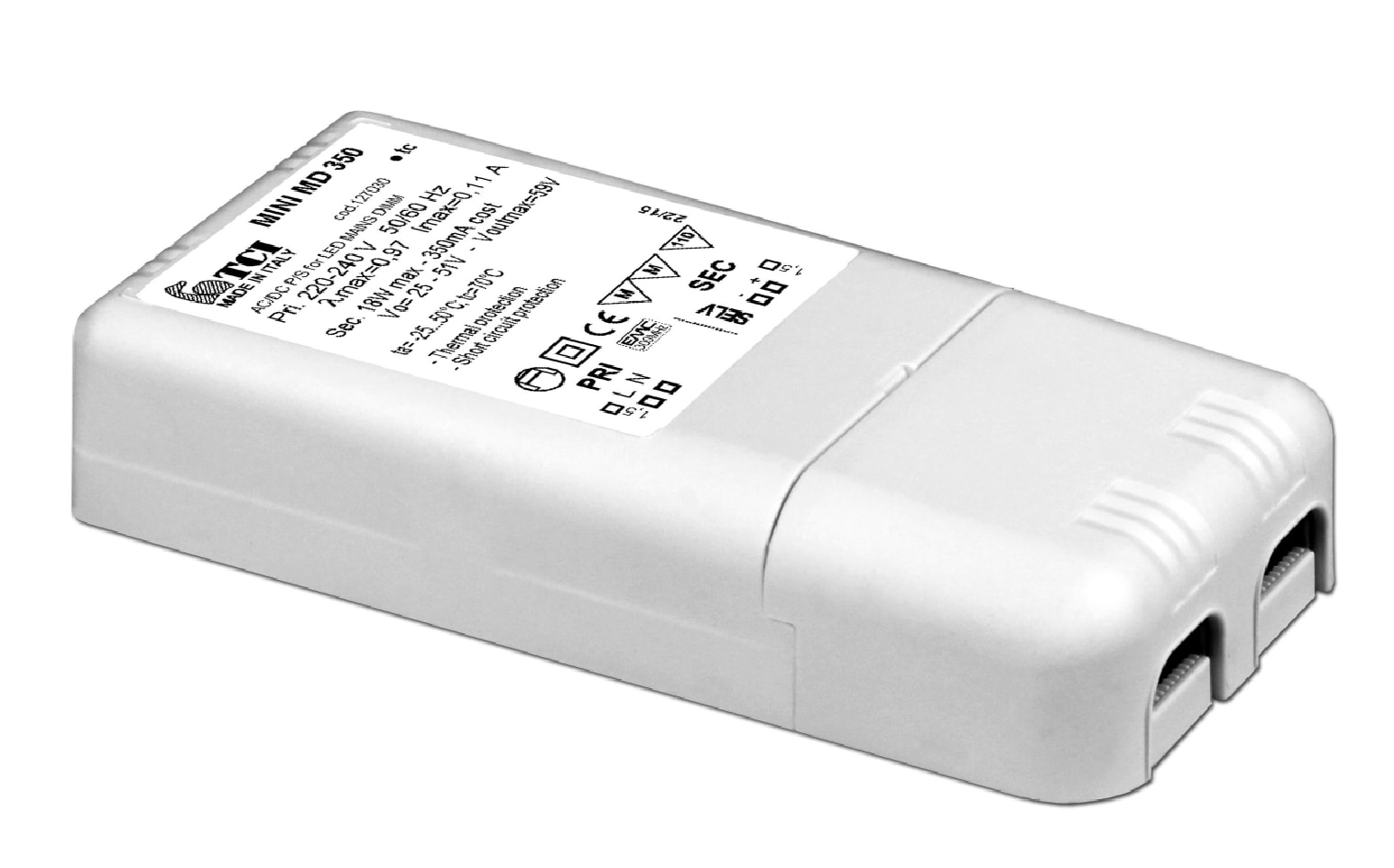 T.C.I. TELECOMUNICAZIONI - MINI MD 500 ALIMENTATORE LED