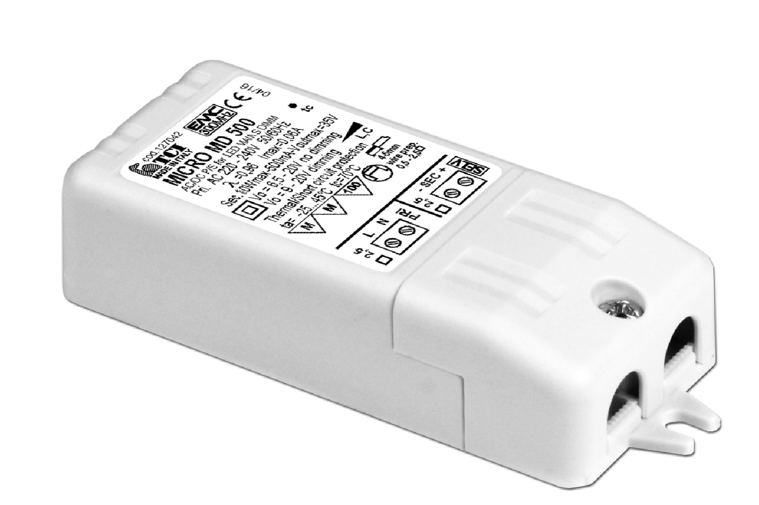 T.C.I. TELECOMUNICAZIONI - MICRO MD 250 ALIMENTATORE LED