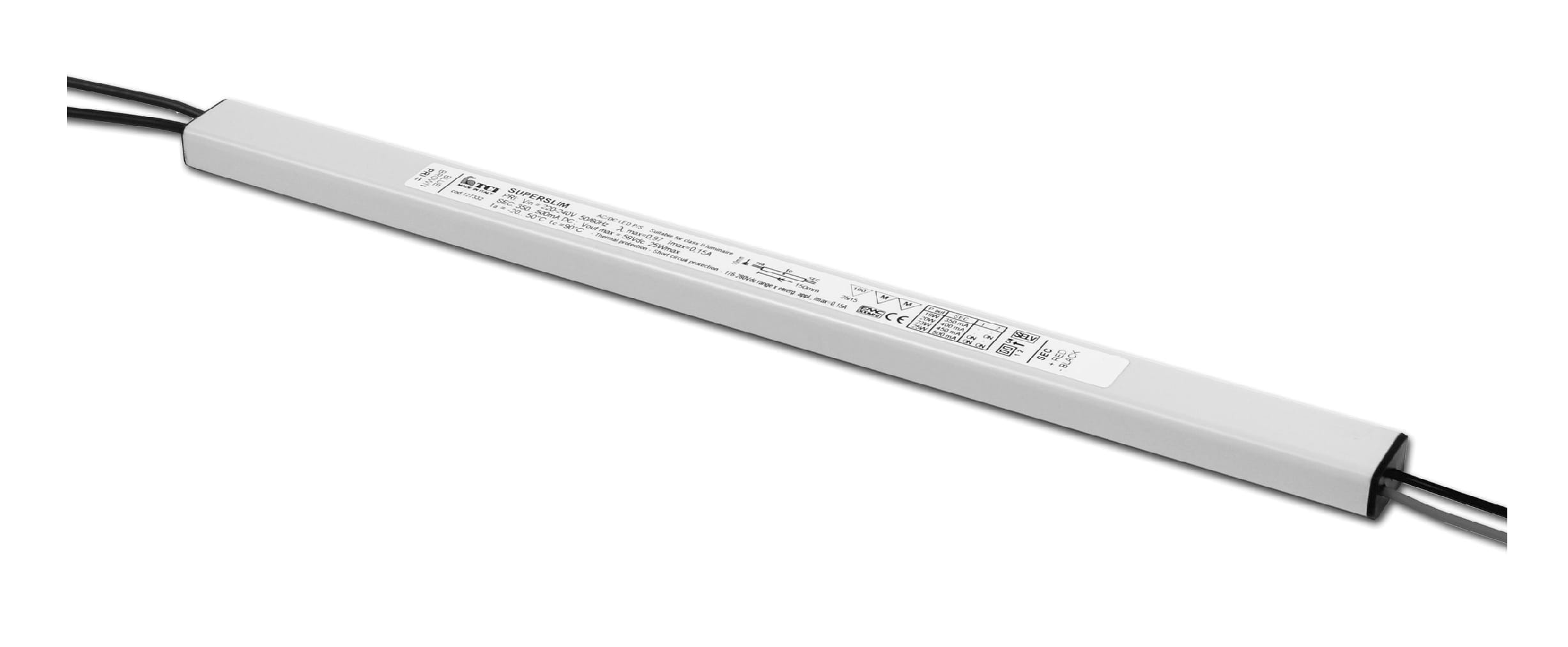 T.C.I. TELECOMUNICAZIONI - SUPERSLIM OF ALIMENTATORE ELETTRONICO