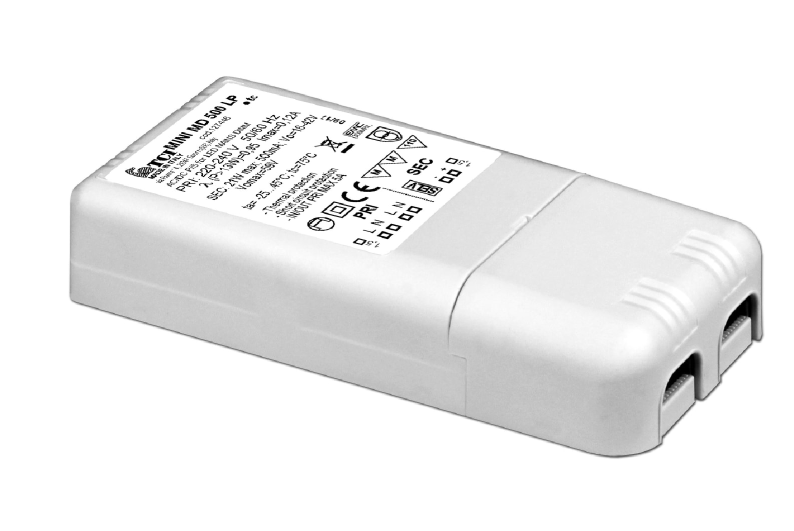 T.C.I. TELECOMUNICAZIONI - MINI MD 250 LP ALIMENTATORE ELETTRONICO