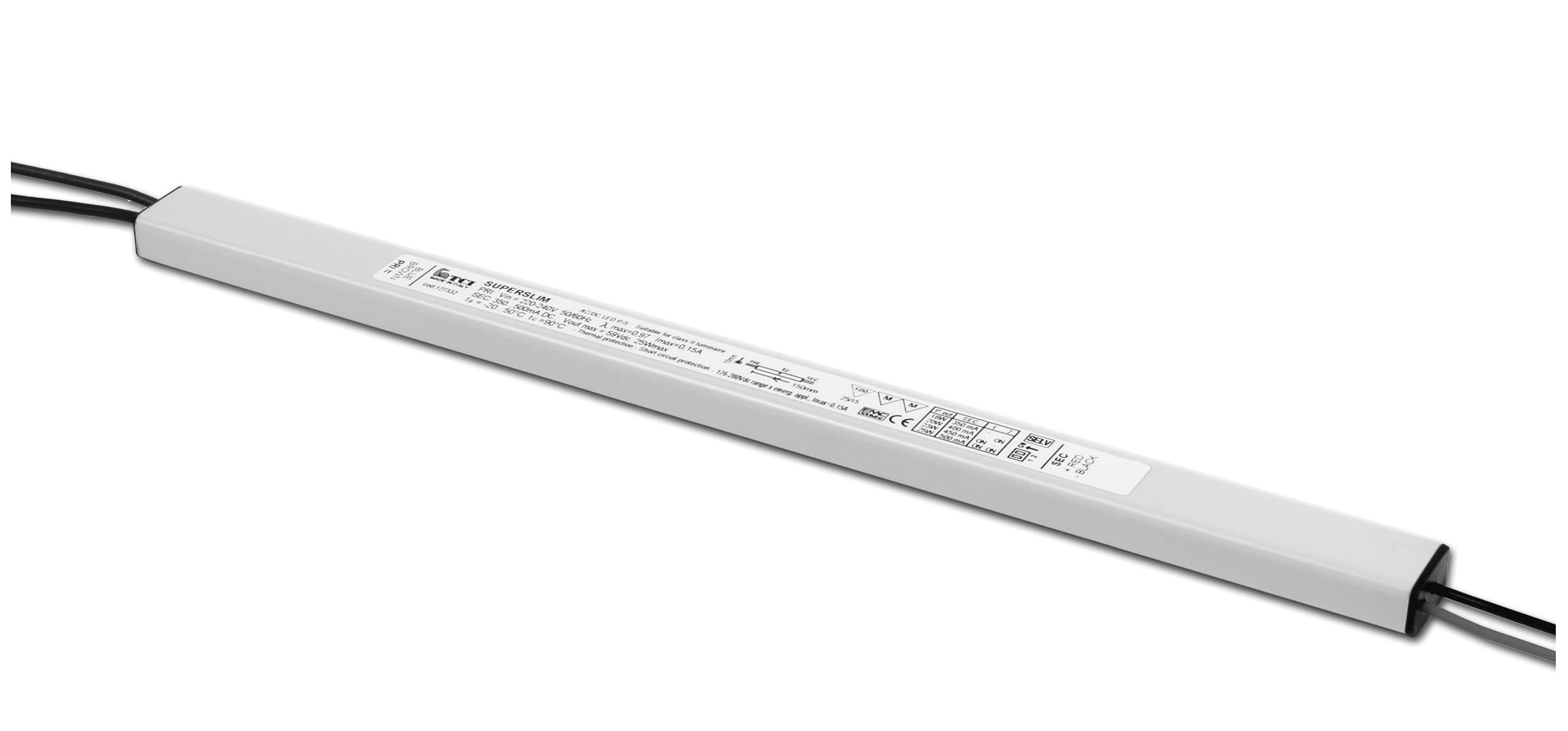 T.C.I. TELECOMUNICAZIONI - SUPERSLIM DALI ALIMENTATORE LED