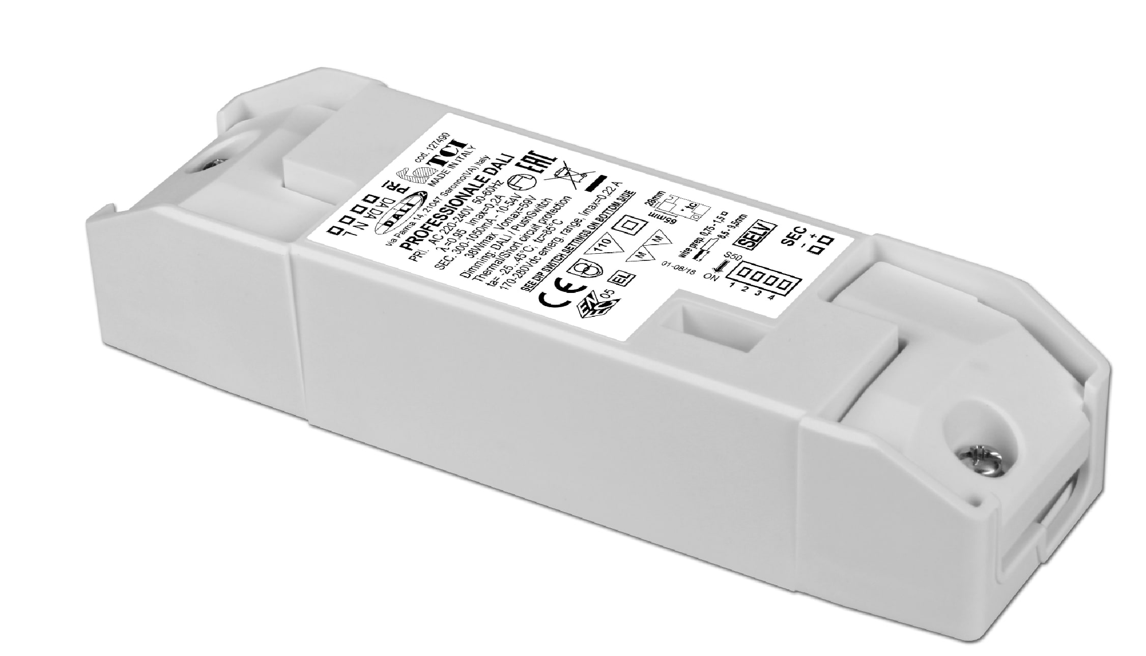 T.C.I. TELECOMUNICAZIONI - PROFESSIONALE DALI ALIMENTATORE LED 127490