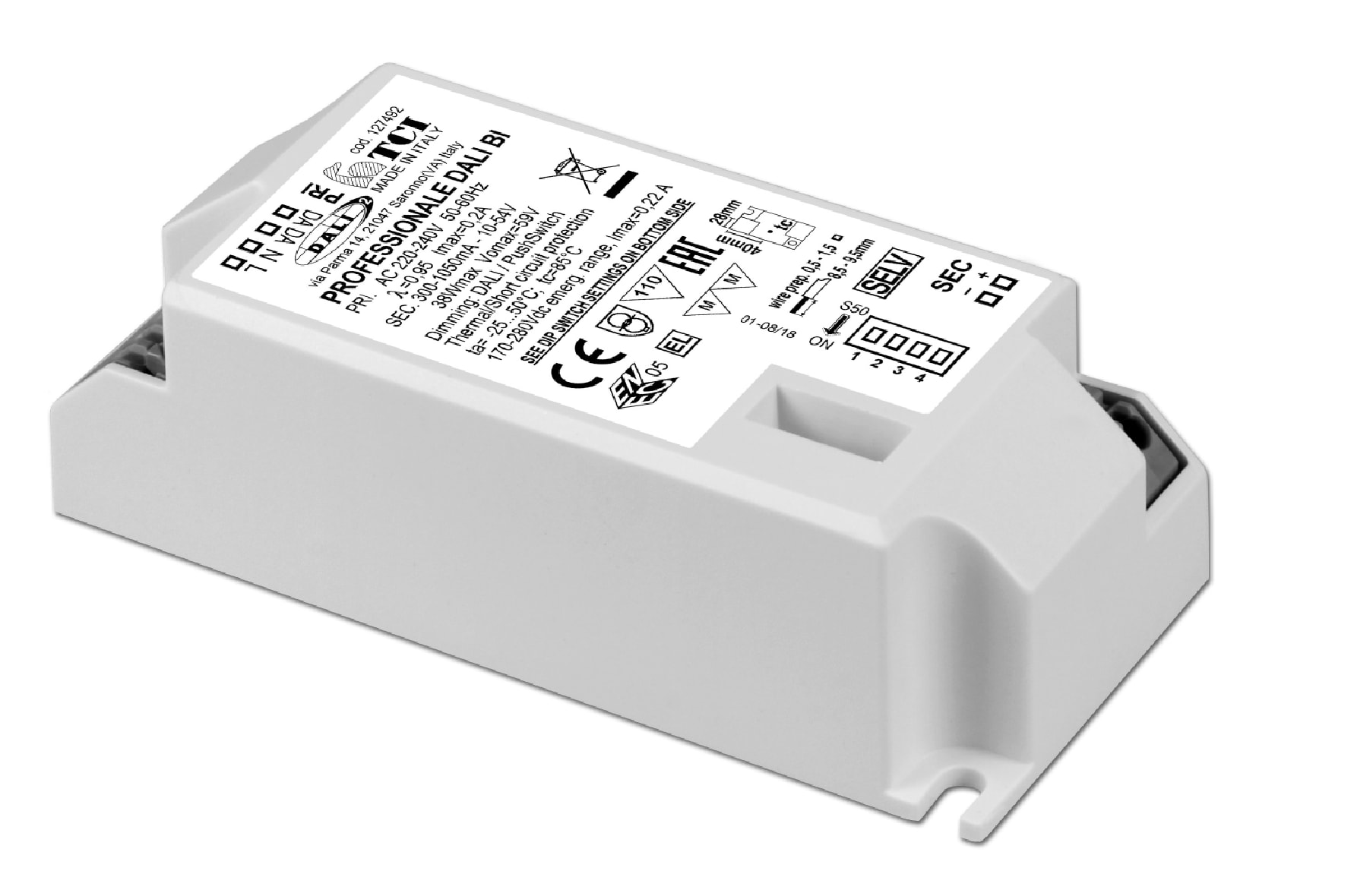 TCI - PROFESSIONALE DALI BI ALIMENTATORE LED