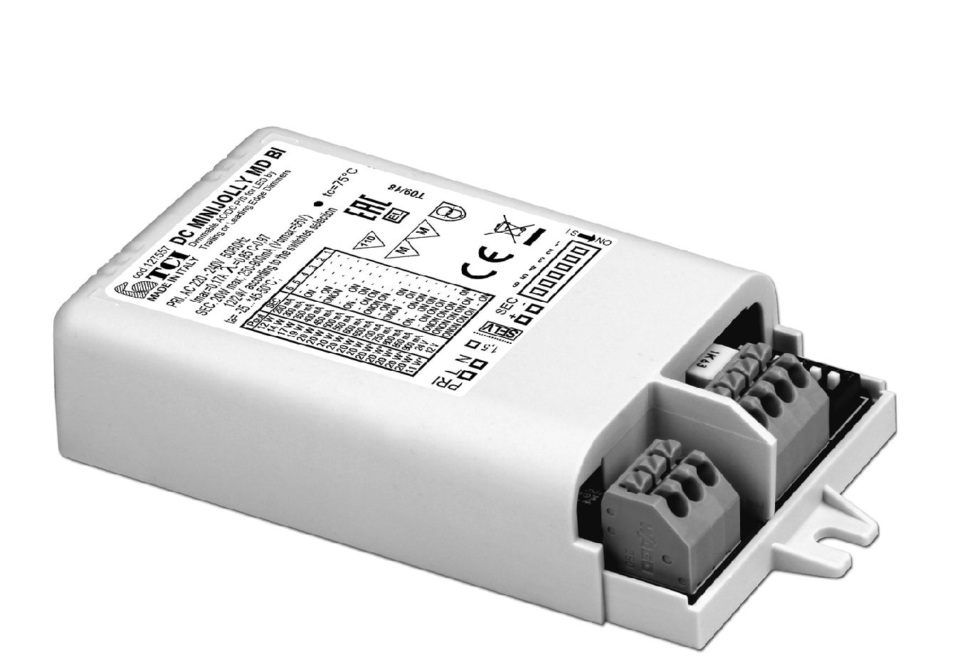 T.C.I. TELECOMUNICAZIONI - DC MINI JOLLY MD BI ALIMENTATORE ELETT.