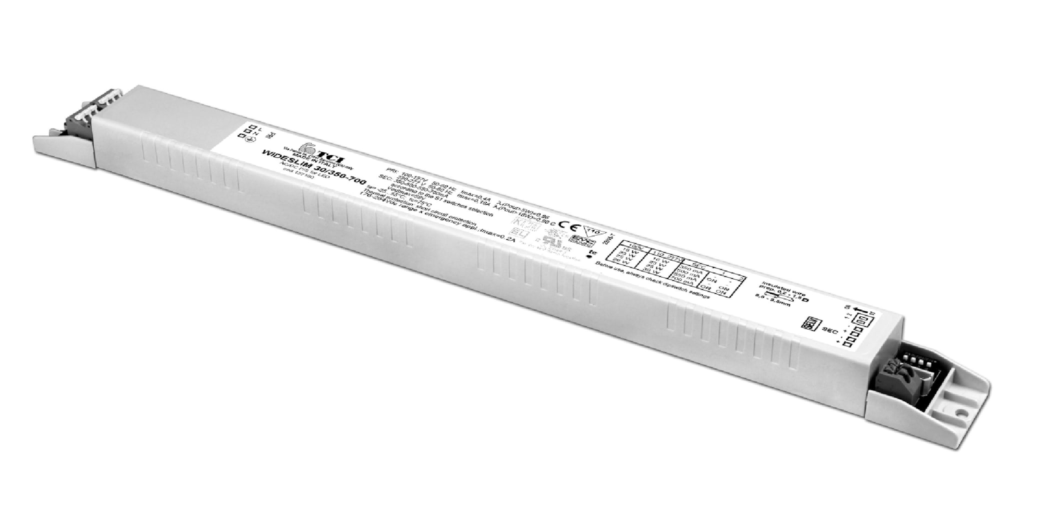 T.C.I. TELECOMUNICAZIONI - DC 70W 24V DALI SLIM ALIM. ELETT. 127960