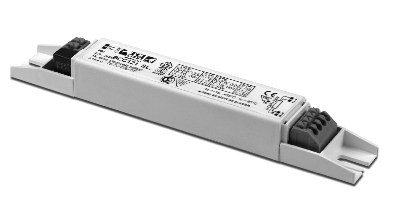 T.C.I. TELECOMUNICAZIONI - BCC 113 SL BALLAST ELETTRONICO