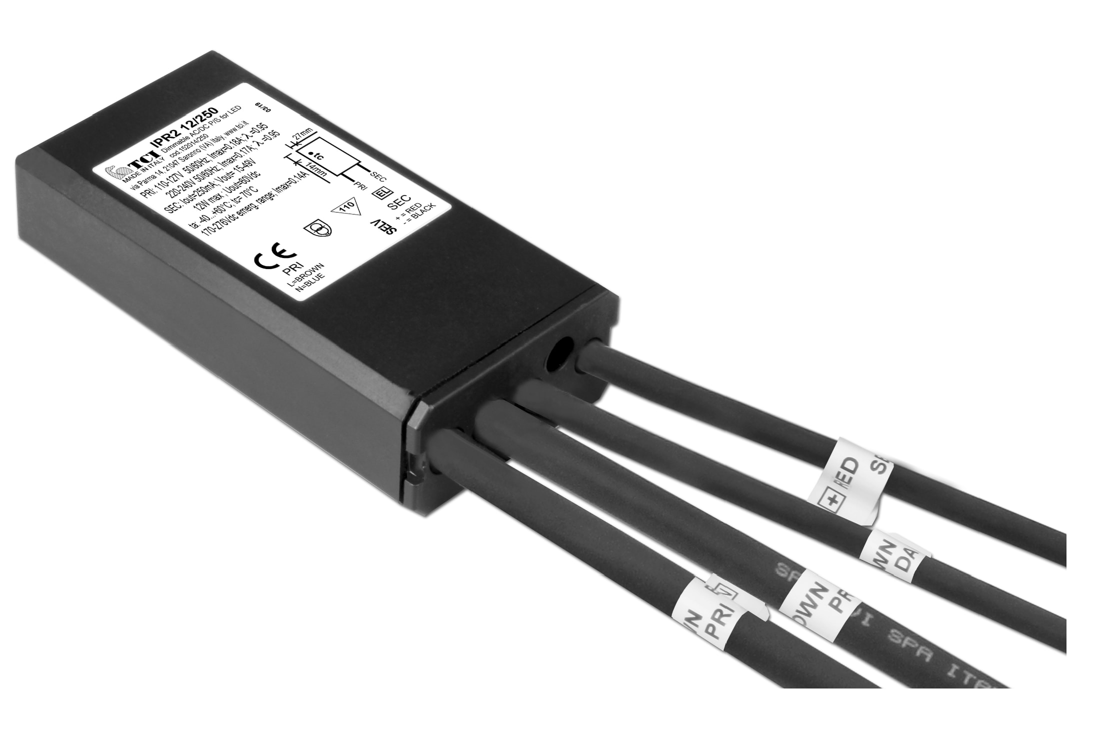 T.C.I. TELECOMUNICAZIONI - IPR2 24/500 LO ALIMENTATORE ELETTRONICO