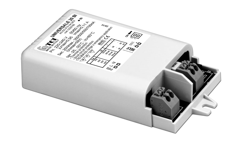 TCI - UNIVERSALE 20 BI ALIMENTATORE LED
