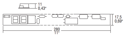 TCI - SUPERSLIM 24V OF ALIMENTATORE ELETT.