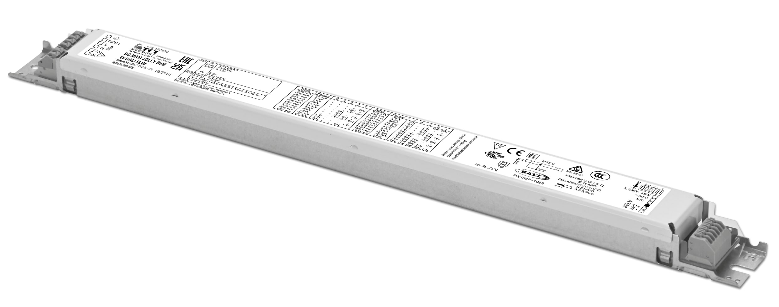 TCI - DC MAXI JOLLY SVM 80 DALI SLIM