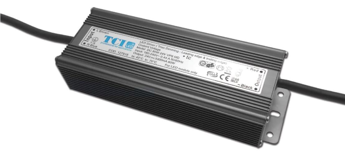 TCI - DC 80W 24V VPS MD ALIMENTATORE LED
