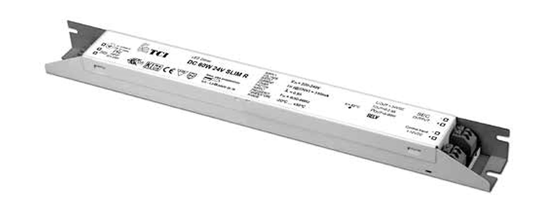 TCI - DC 60W 24V SLIM R ALIMENTATORE LED DIMM