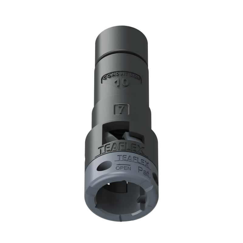TEAFLEX - RACC.ADATTATORE NERO IP66 1007