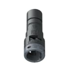 TEAFLEX - RACC.ADATTATORE NERO IP66 1210