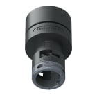 TEAFLEX - RACC.ADATTATORE NERO IP66 2912