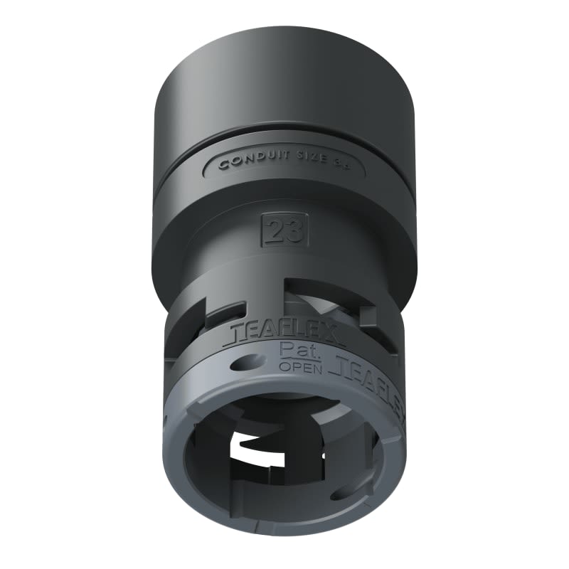 TEAFLEX - RACC.ADATTATORE NERO IP66 3623