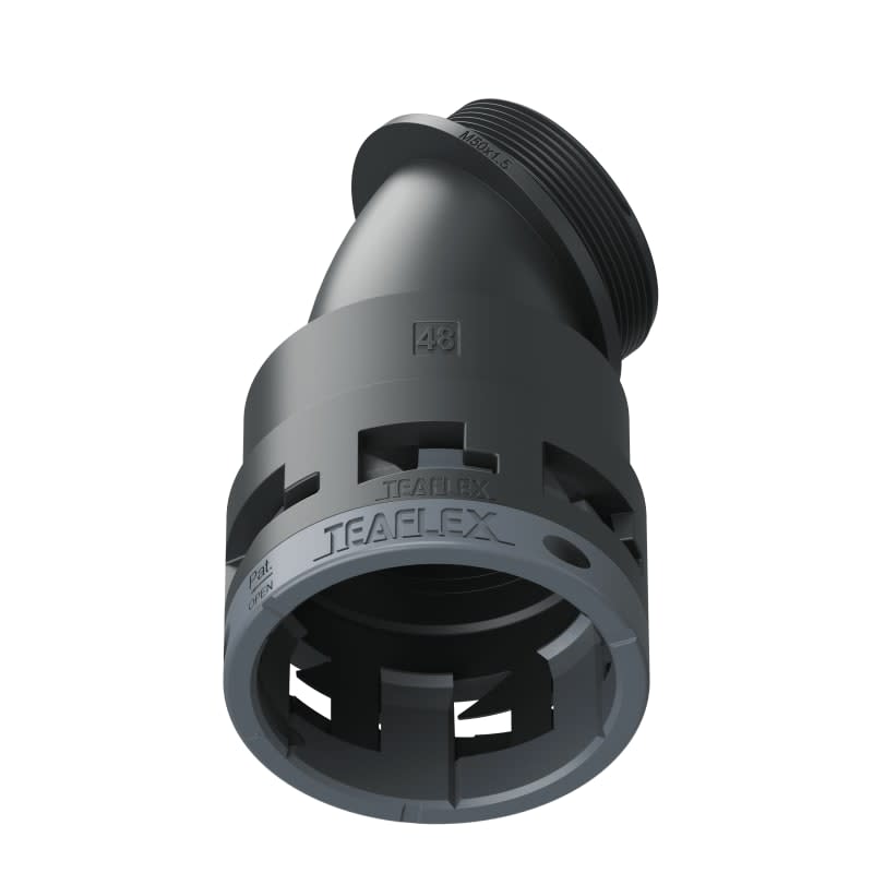 TEAFLEX - CURVA 45 IP66 BF48 M50 NERO
