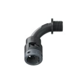 TEAFLEX - CURVA 90 IP66 BN10 1/4' NERO