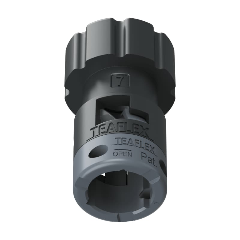 TEAFLEX - FEMM. IP66 NERO SFA07 5/8 24F