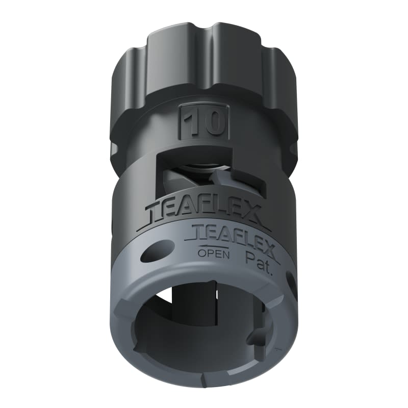 TEAFLEX - FEMM. IP66 NERO SFA10 5/8  24F