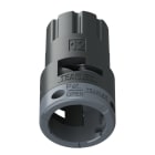 TEAFLEX - FEMM. IP66 NERO SFA12 5/8 24F
