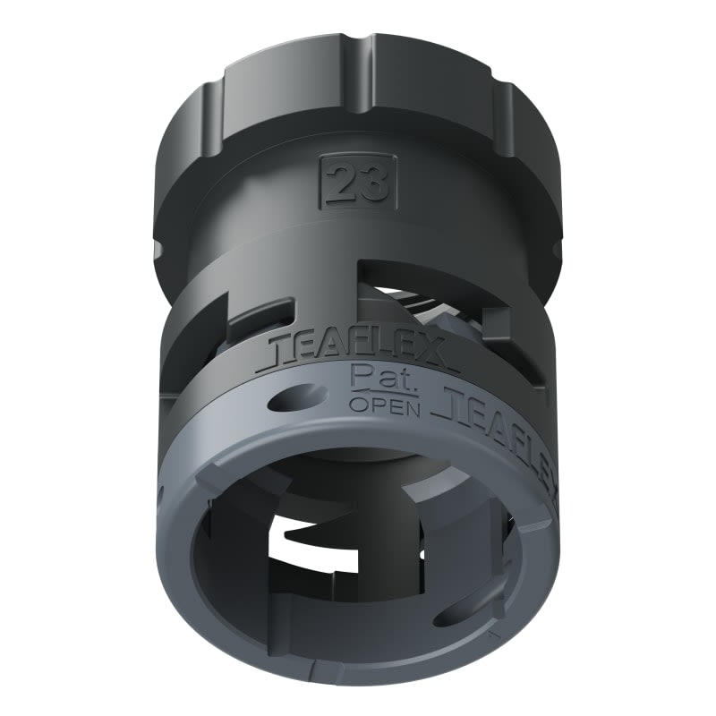TEAFLEX - FEMM. IP66 NERO SFA23 1'3/8
