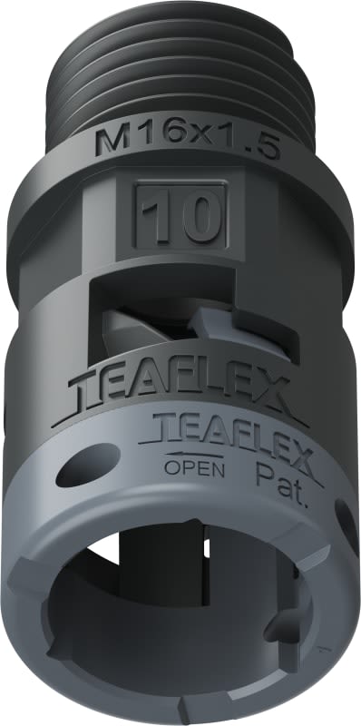 TEAFLEX - RACC.NERO IP66 SM10 M16X1,5