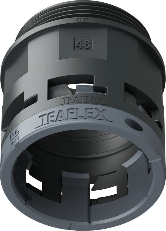 TEAFLEX - RACC. NERO IP66 SM48 G2'
