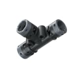 TEAFLEX - RACC. T NERO IP66 10-10-10
