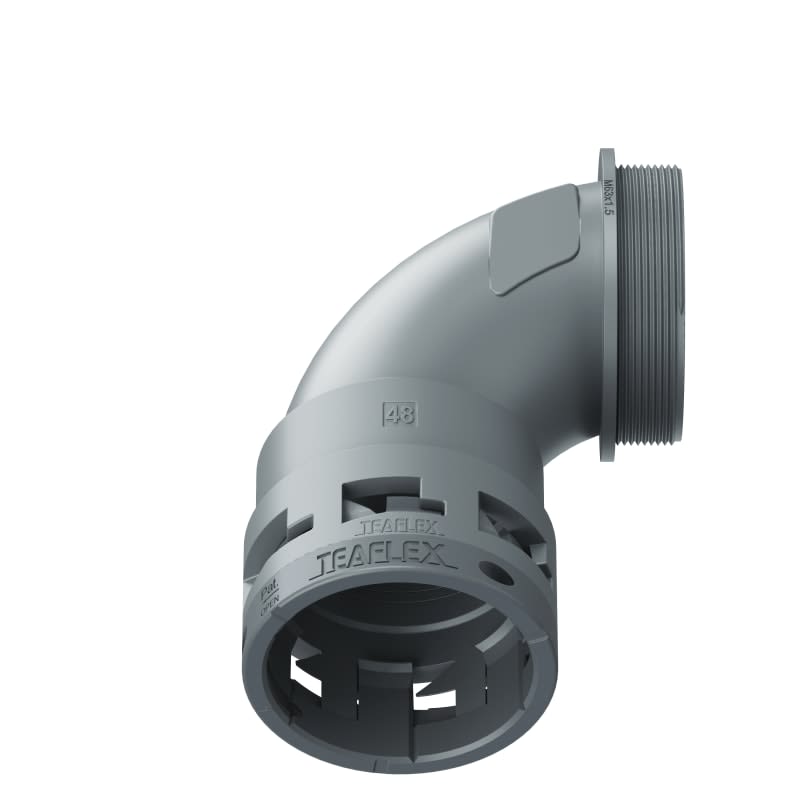 TEAFLEX - CURVA 90 IP66 BN48 M63  GRIGI