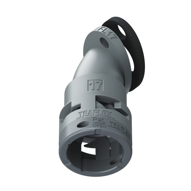 TEAFLEX - FLANGIA 45 IP66 FF17 GRIGIO