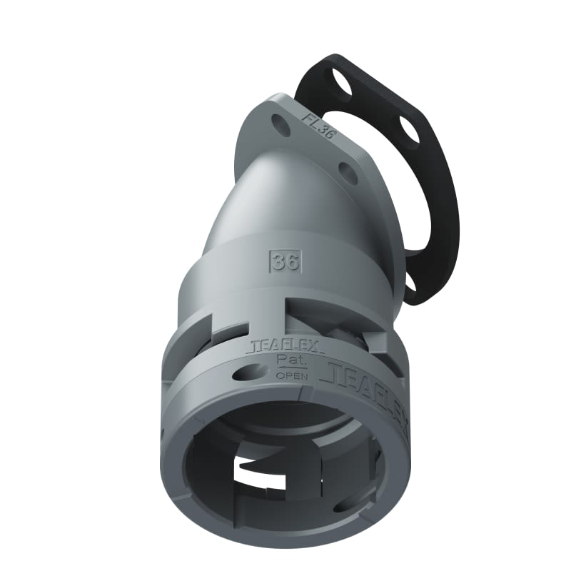 TEAFLEX - FLANGIA 45  IP66 FF36 GRIGIO