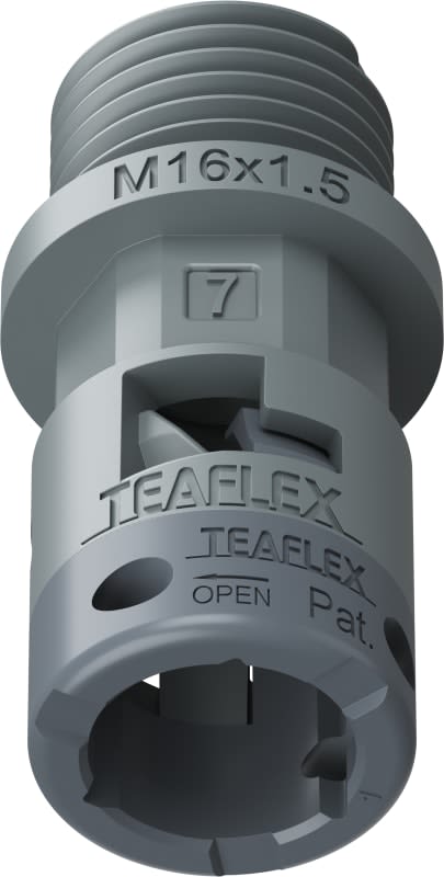 TEAFLEX - RACC.GRIGIO IP66 SM07 M16X1,5